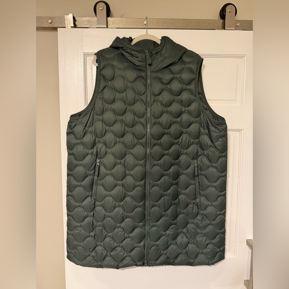 Lands' End Plus Size Wanderweight Hooded Vest